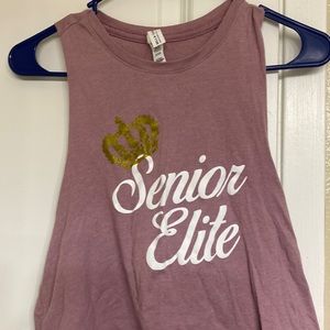 senior elite crop top